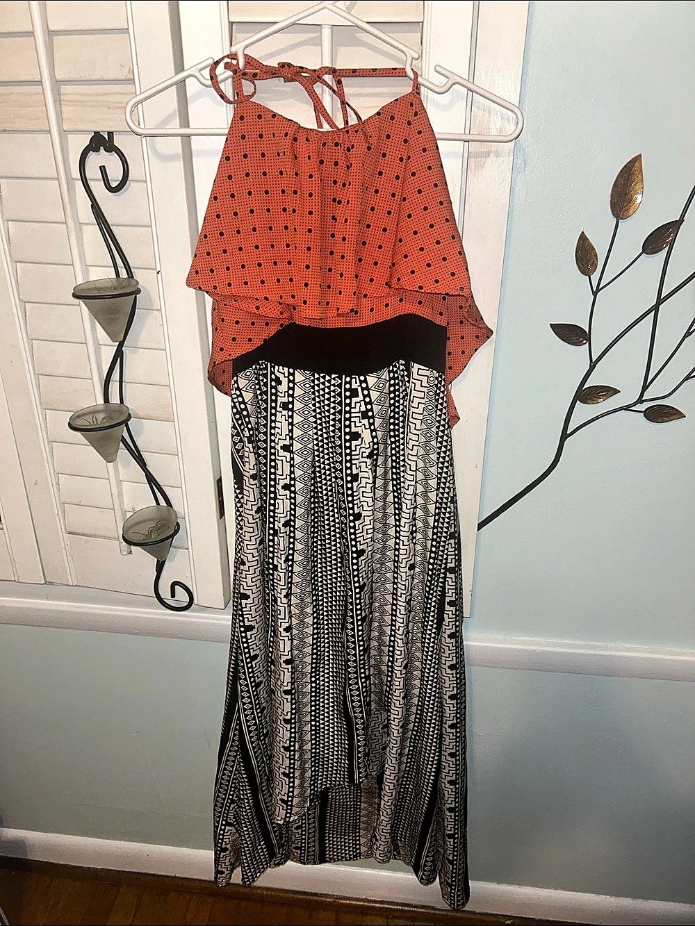 Fun & Flirt Geometric Print dress Size Medium